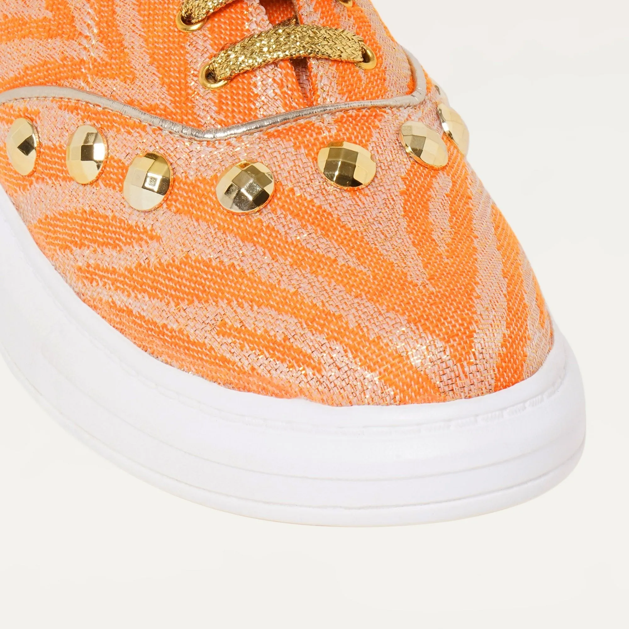 Juliet Sneakers in Royal Orange