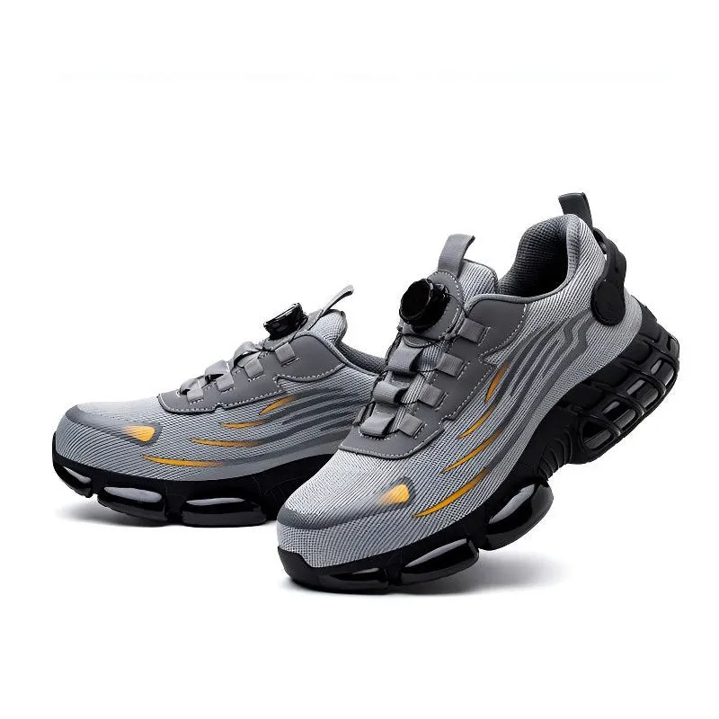 Knob Anti-Smash Anti-Slip Safety Sneakers - Durable & Stylish Footwear for Work & Outdoor Activities