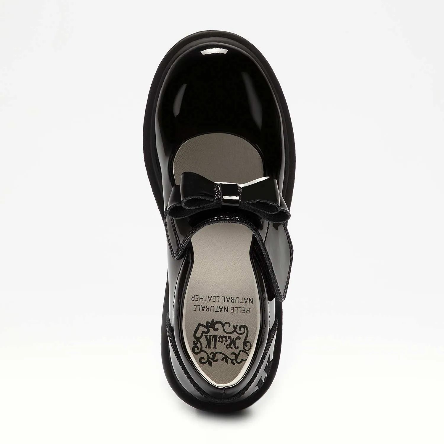 Lelli Kelly Helen Black Patent School Shoes