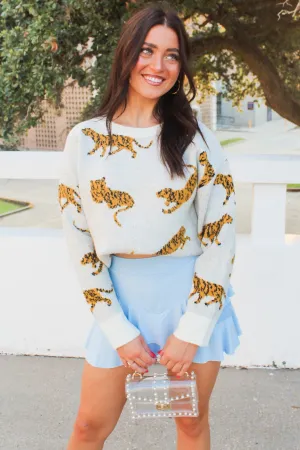 Live Love Tigers Sweater