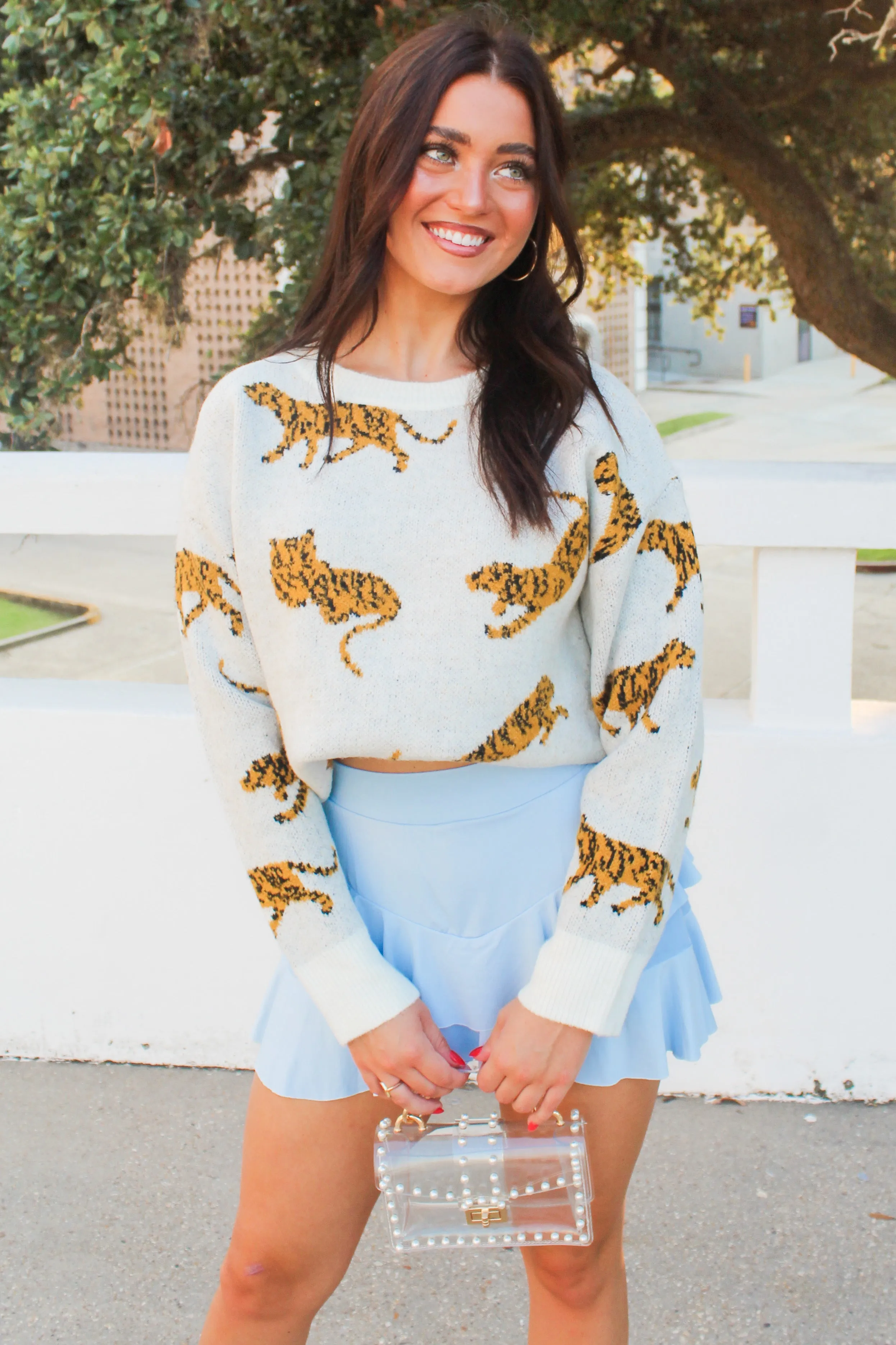 Live Love Tigers Sweater