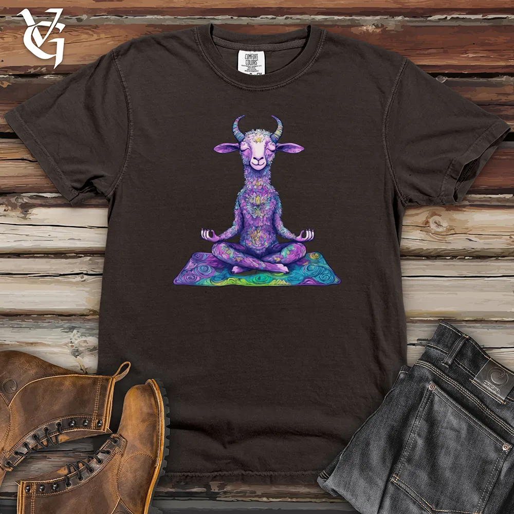Llama Yoga Pose Heavy Cotton Comfort Colors Tee