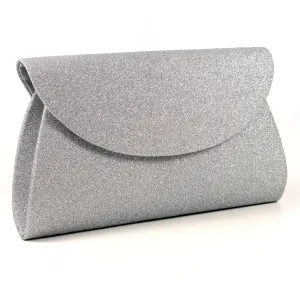 Lunar Sariyah Occasion Wear Matching Bag SILVER ZLR046SL