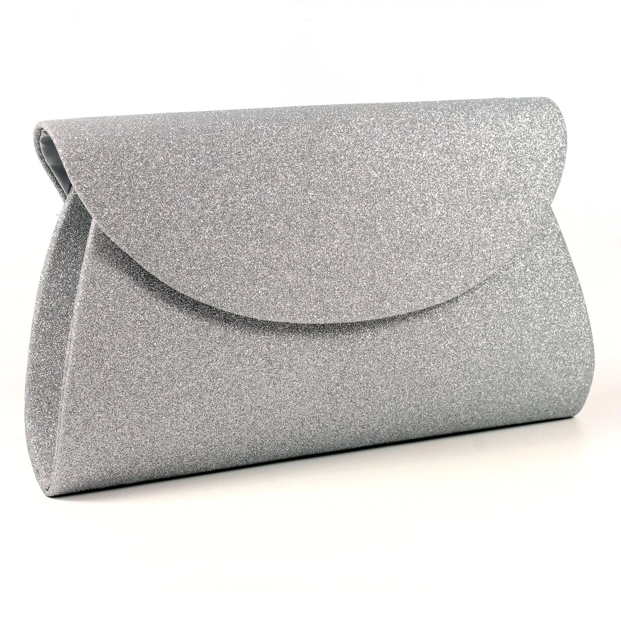 Lunar Sariyah Occasion Wear Matching Bag SILVER ZLR046SL