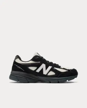 Made in USA 990v4 'Outro' Black / White Low Top Sneakers