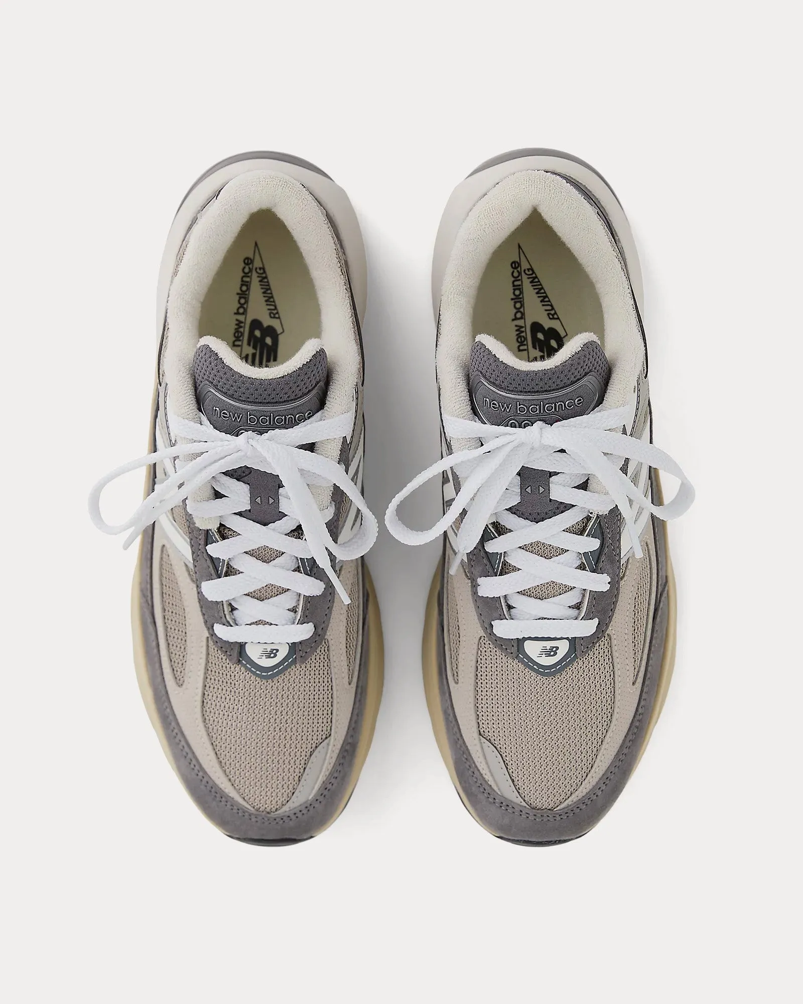 Made in USA 990v6 Castlerock / Moonrock Low Top Sneakers