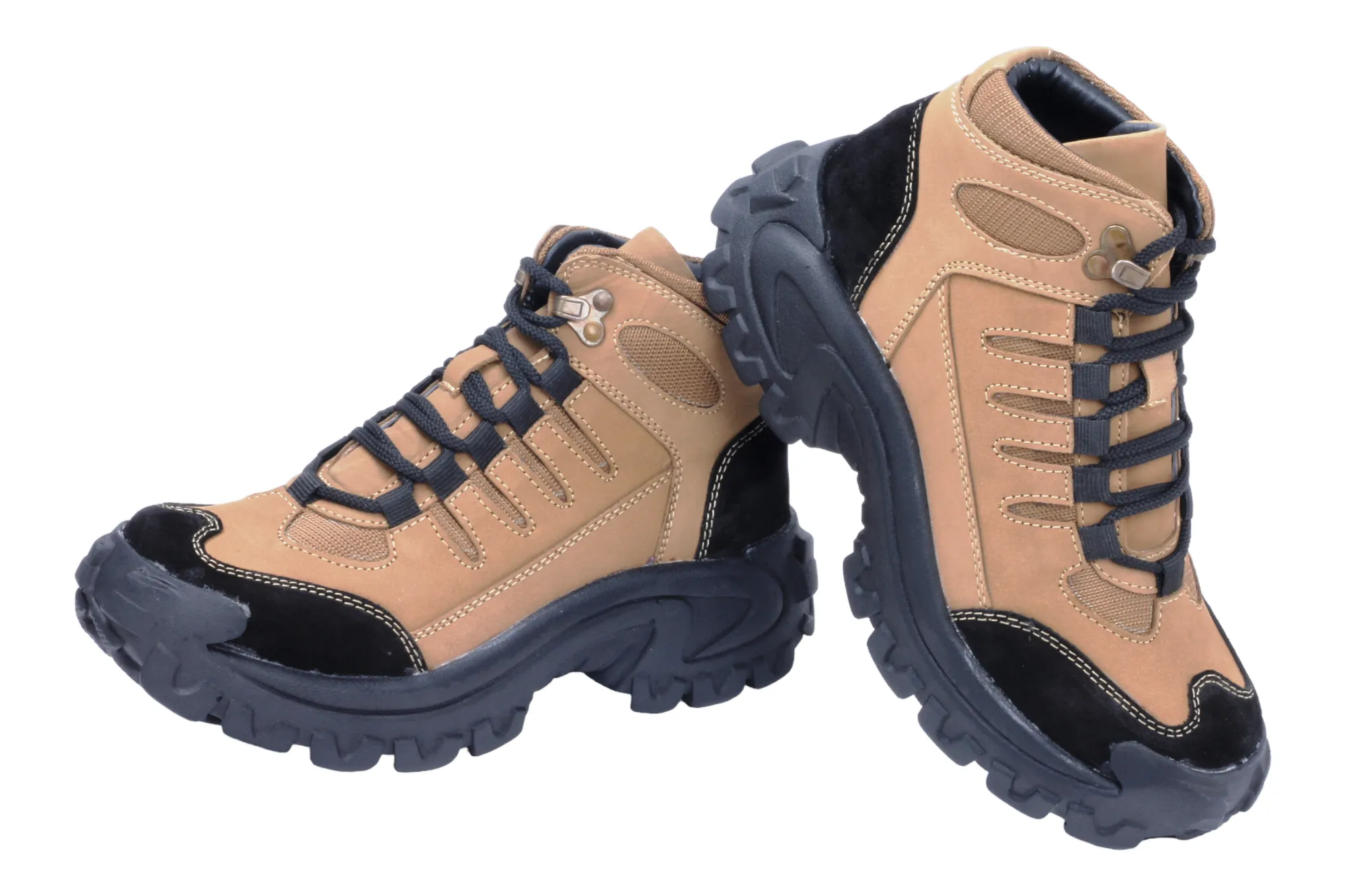 Mens High Ankle Leather Casual Shoe 95946