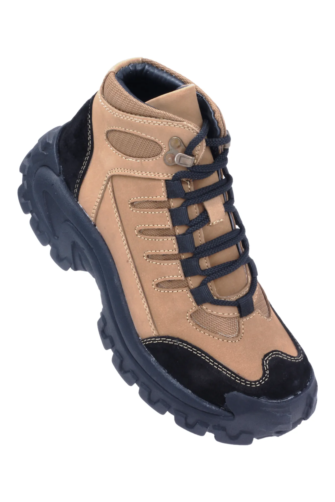 Mens High Ankle Leather Casual Shoe 95946