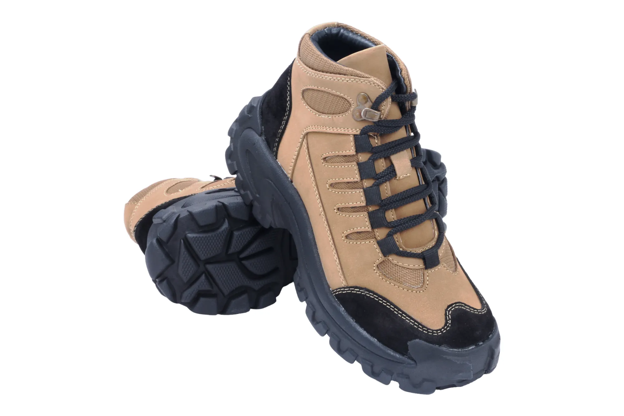 Mens High Ankle Leather Casual Shoe 95946