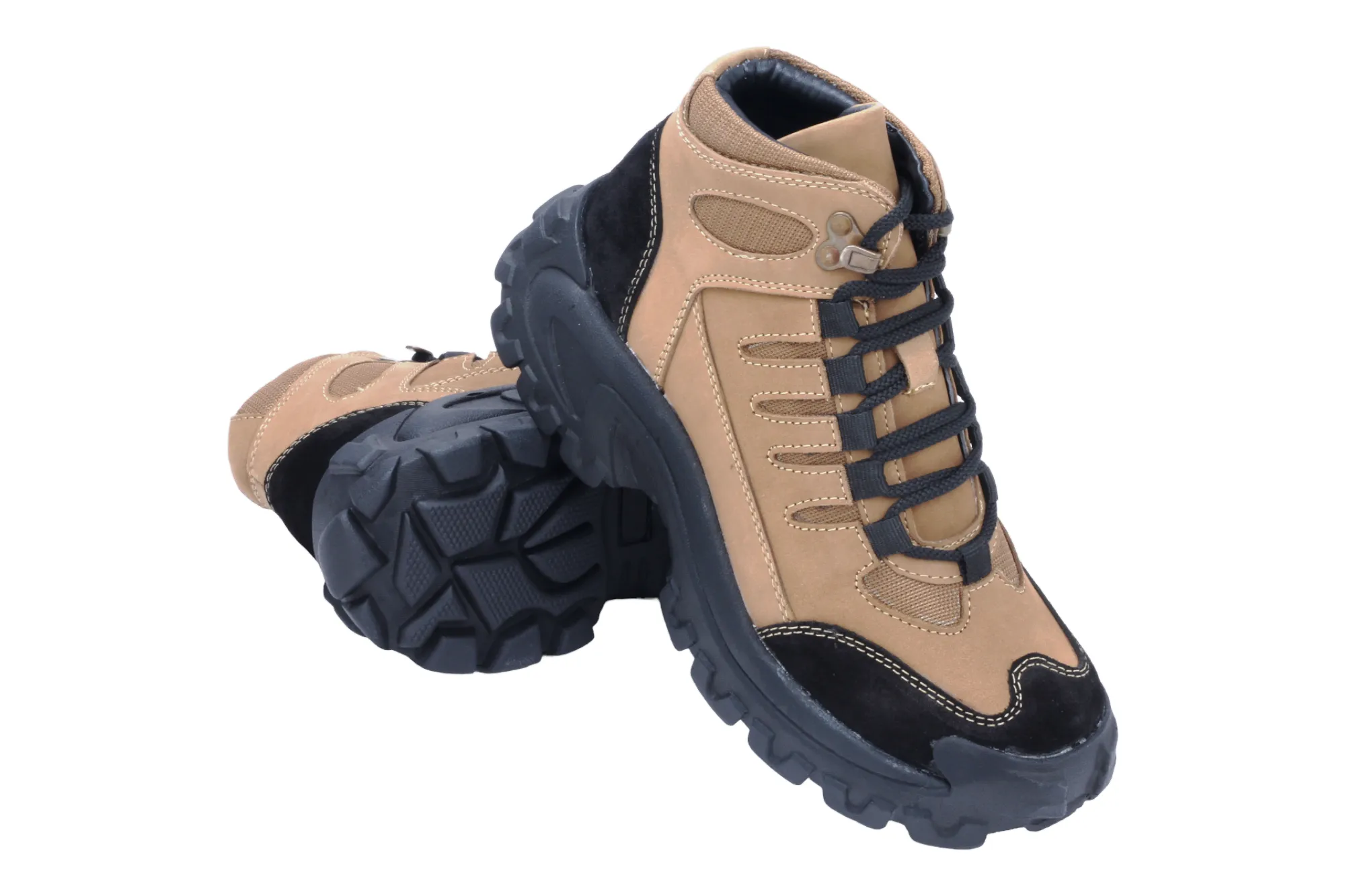 Mens High Ankle Leather Casual Shoe 95946