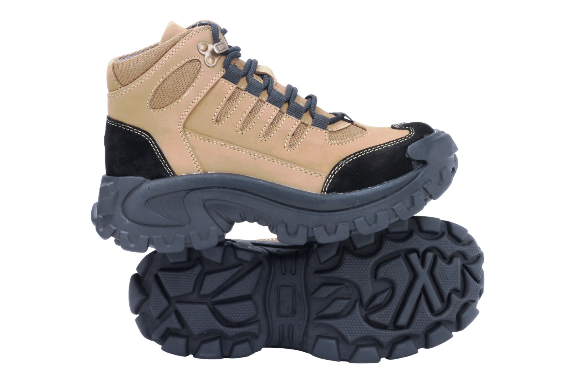 Mens High Ankle Leather Casual Shoe 95946
