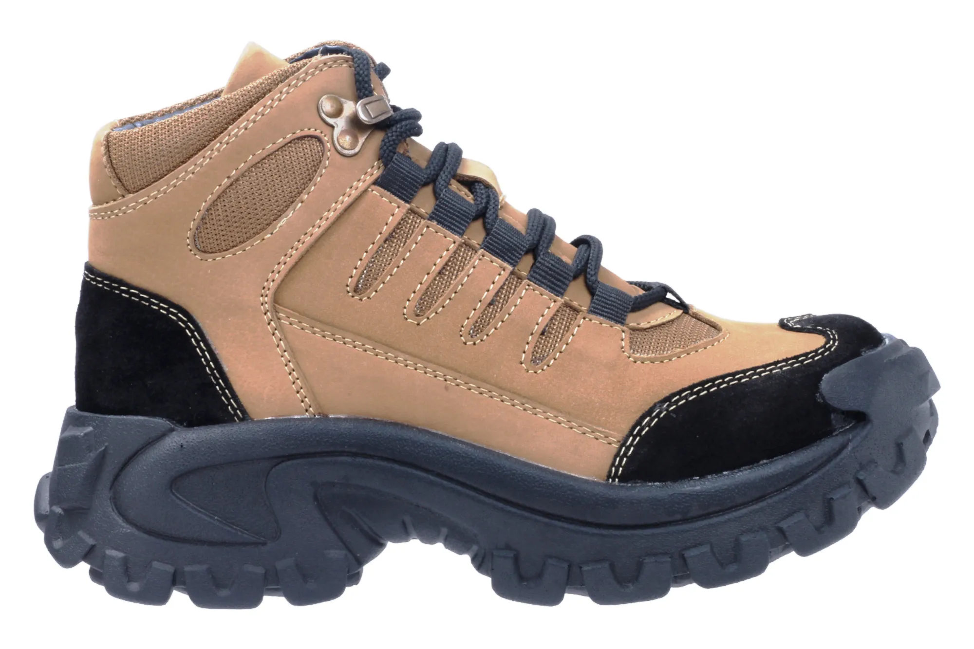 Mens High Ankle Leather Casual Shoe 95946