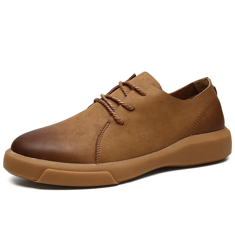 Men's Leather Fashion Trend Outdoor Shoes