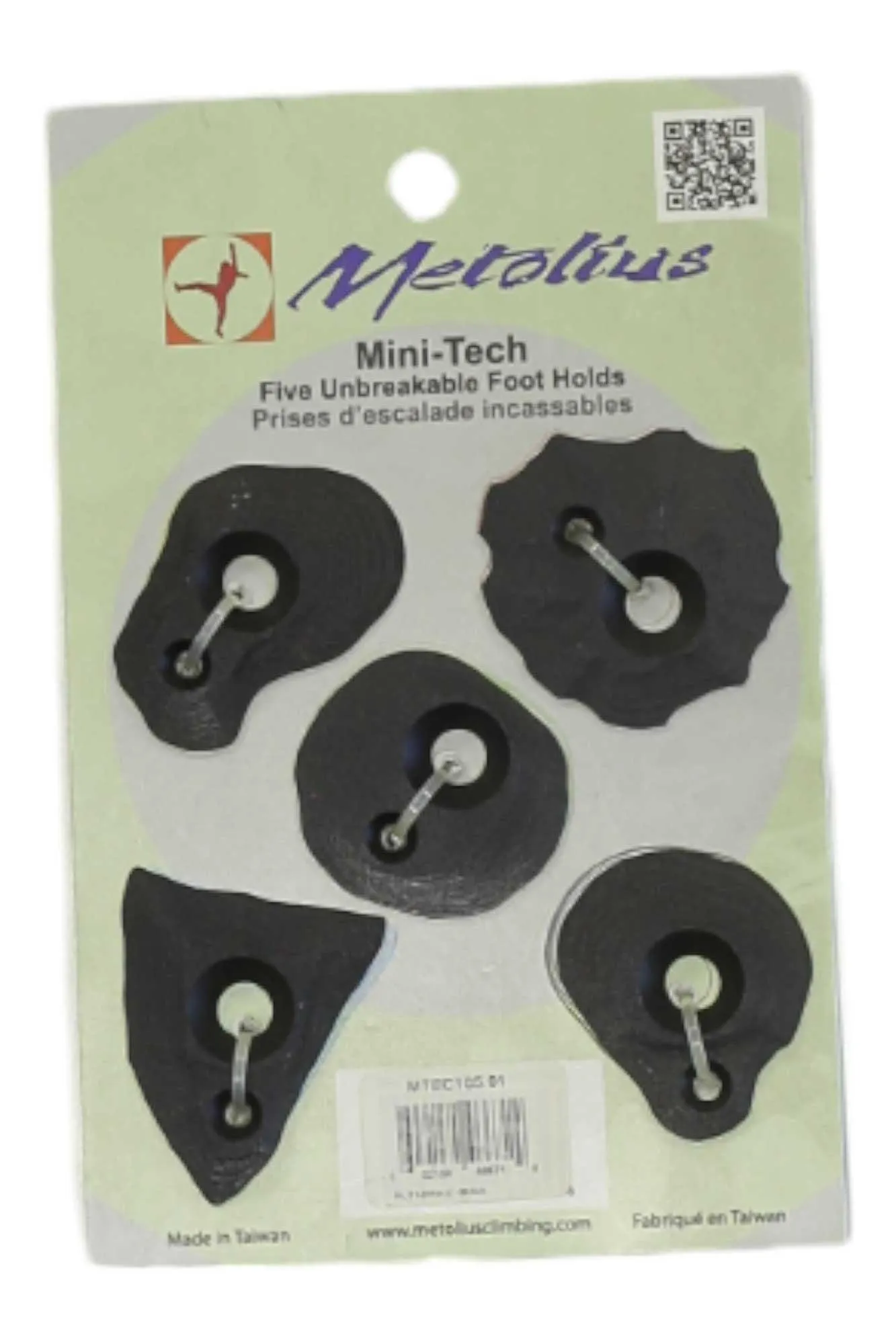 Metolius Mini Tech Foot Holds - 5 Pack