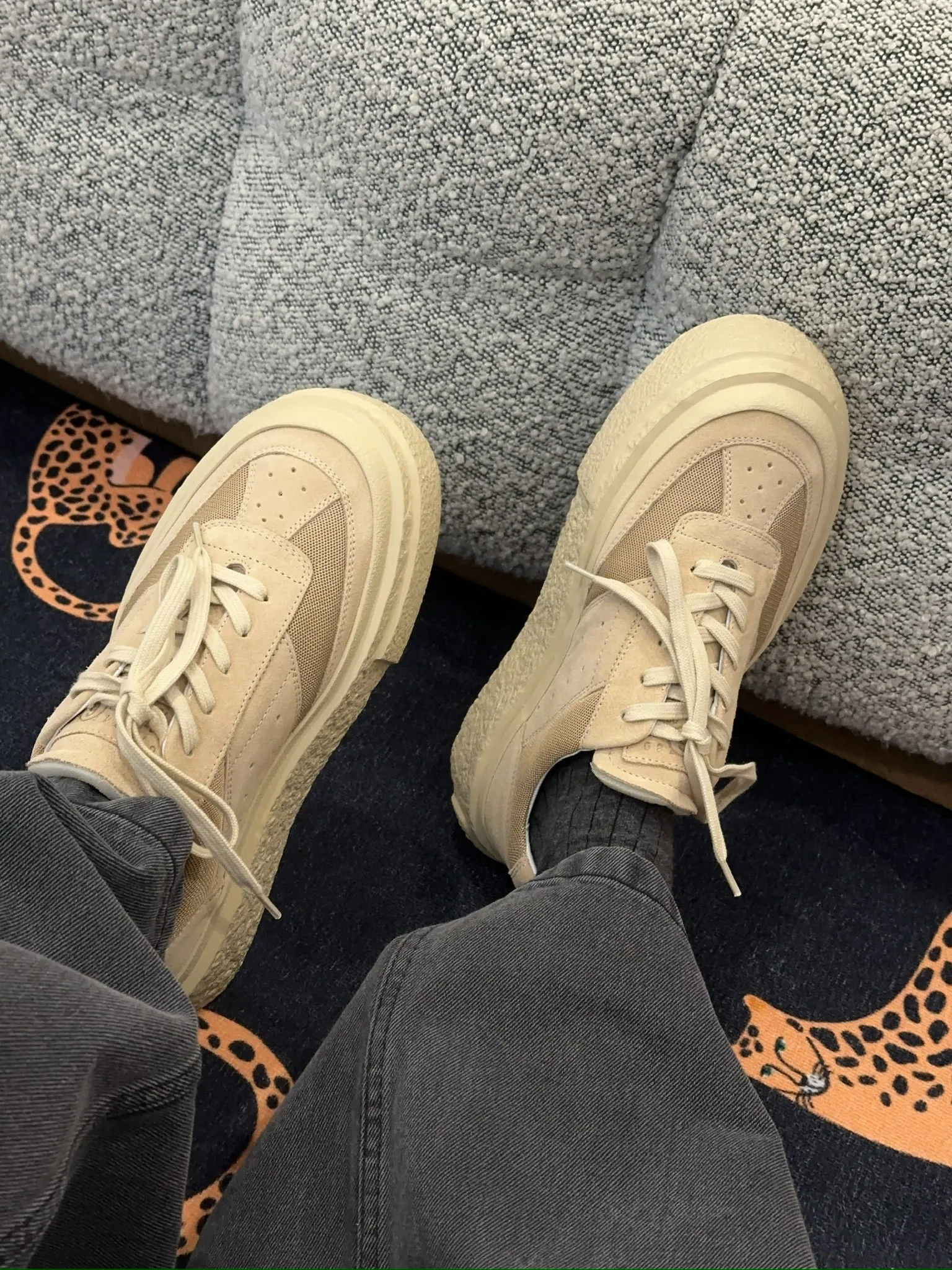 MM6 Maison Margiela CHUNKY FLATFORM SNEAKERS