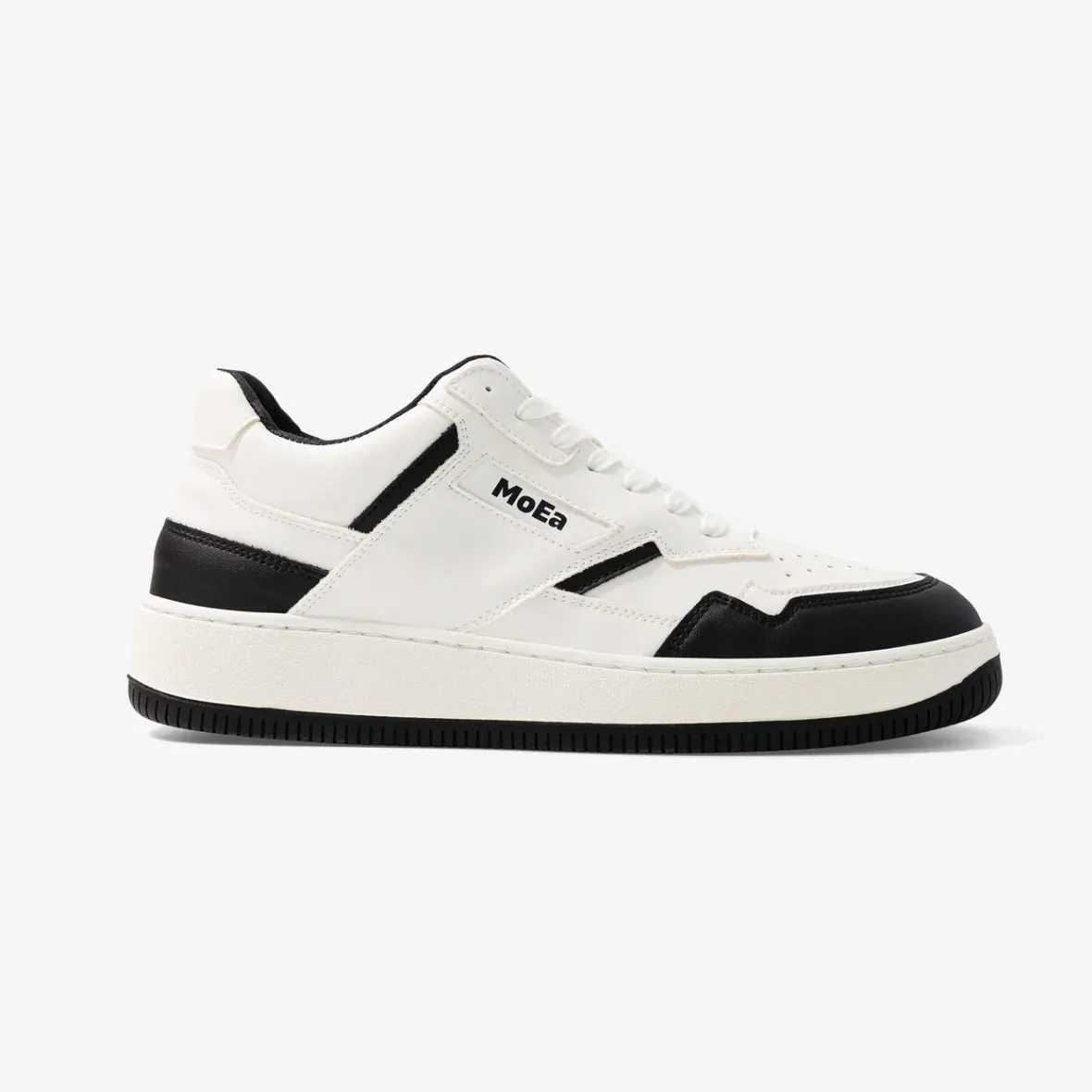 MoEa | GEN1 Sport Grape Vegan Sneakers | Black & White
