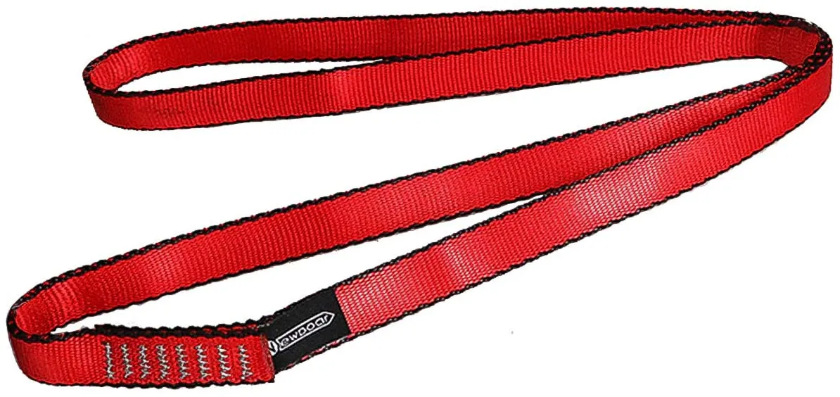 NewDoar Climbing Sling 16mm Nylon Sling Runners 22KN 4840LB Climbing Utility Cord