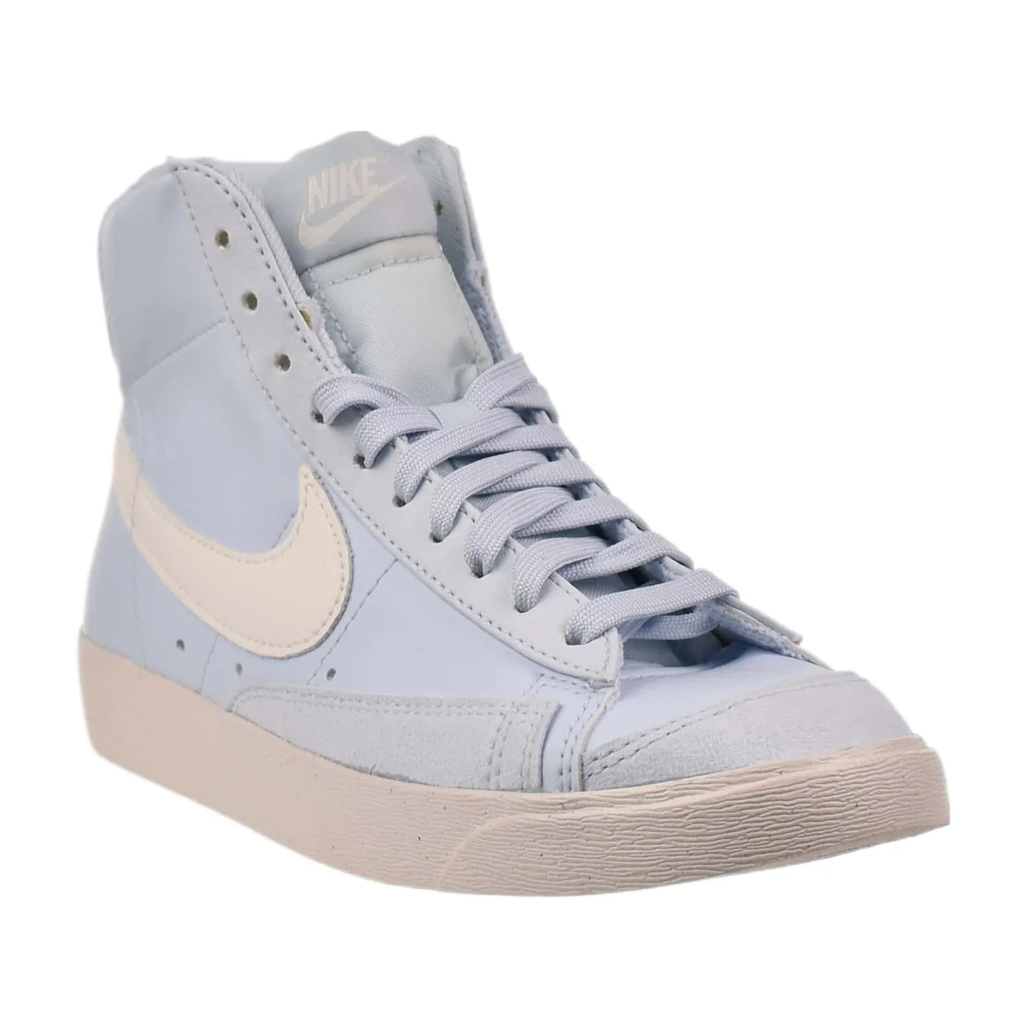 Nike Blazer Mid '77 Womens Shoes Blue-White