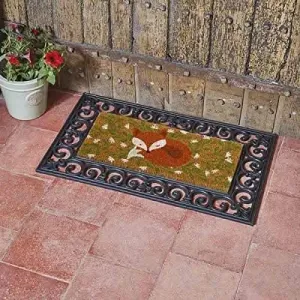 Novelty Fox Design Anti Slip Doormat