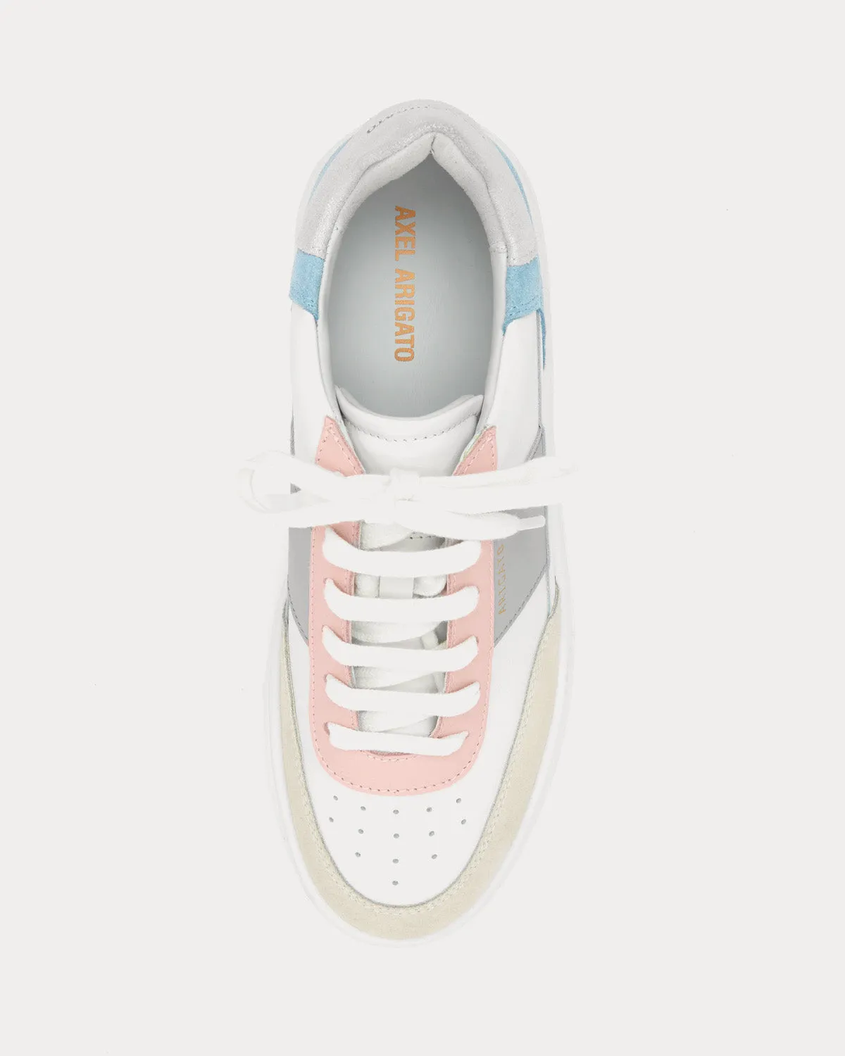 Orbit Vintage White / Blue / Pink Low Top Sneakers