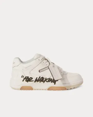 Out Of Office "For Walking" White / Black Low Top Sneakers