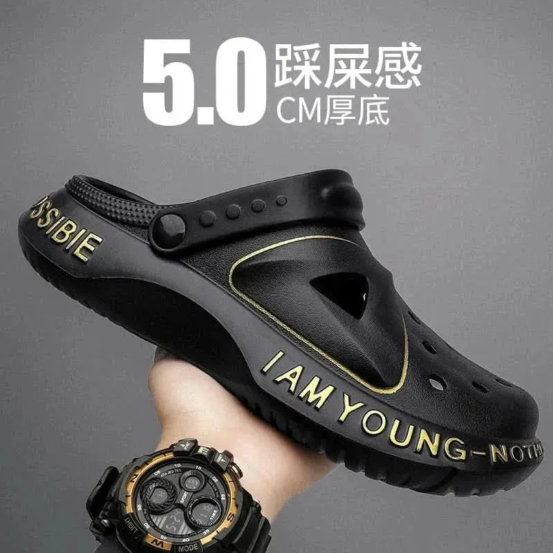 Outdoor Pool Shoes for Men: Cave Clogs Slippers