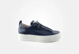 Paul Green navy platform sneakers
