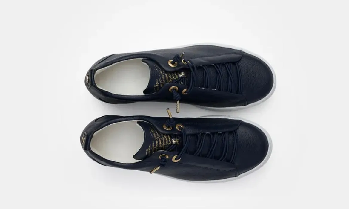 Paul Green navy platform sneakers