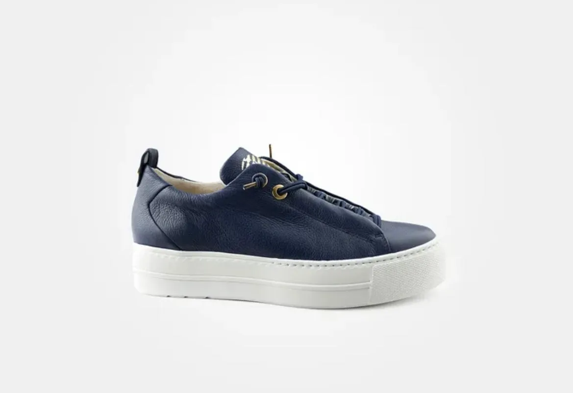 Paul Green navy platform sneakers