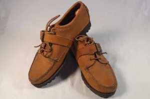 Polo Country Leather Buckle Stitched Toe Shoes - Size 10