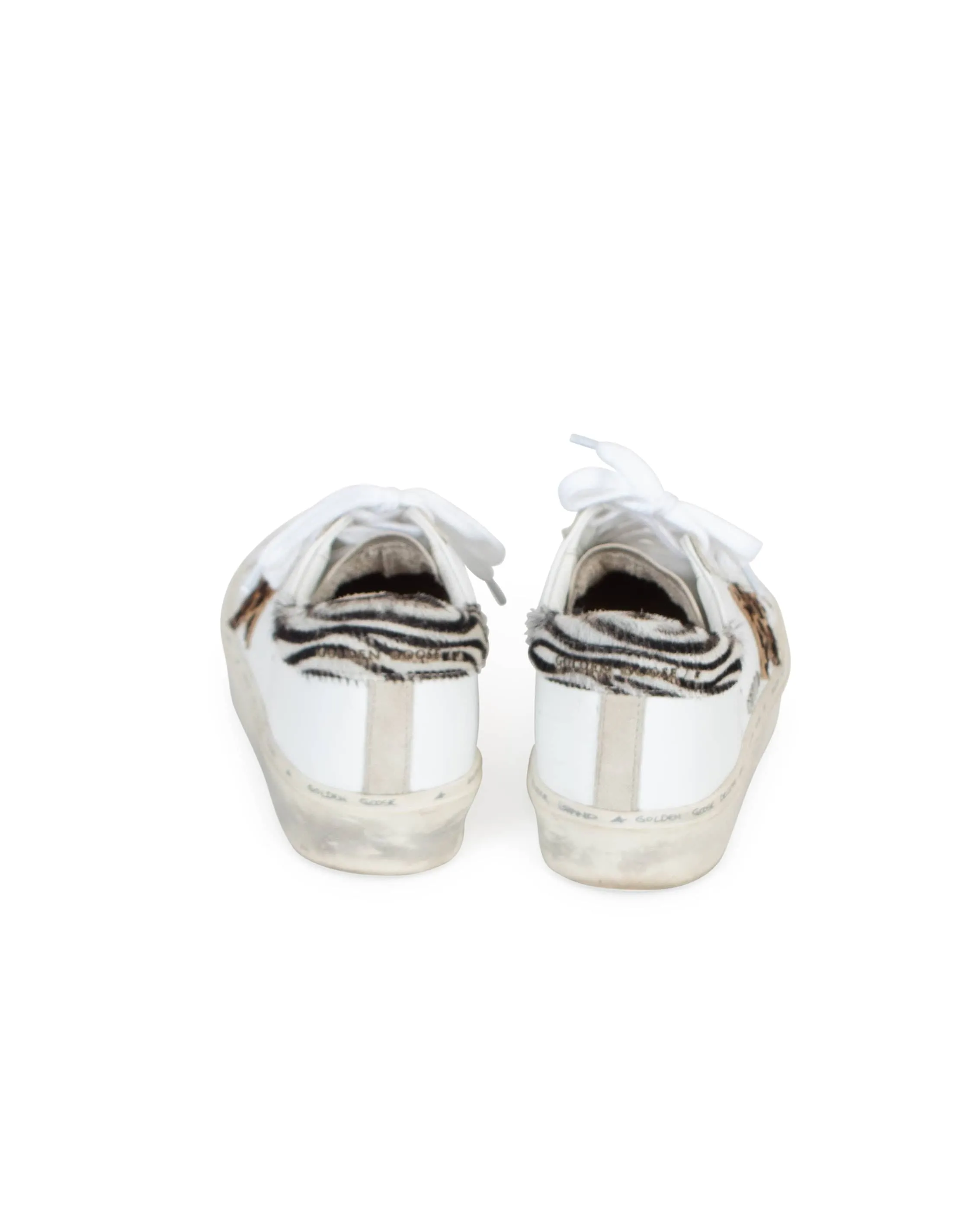 "Hi Star" Zebra Sneakers