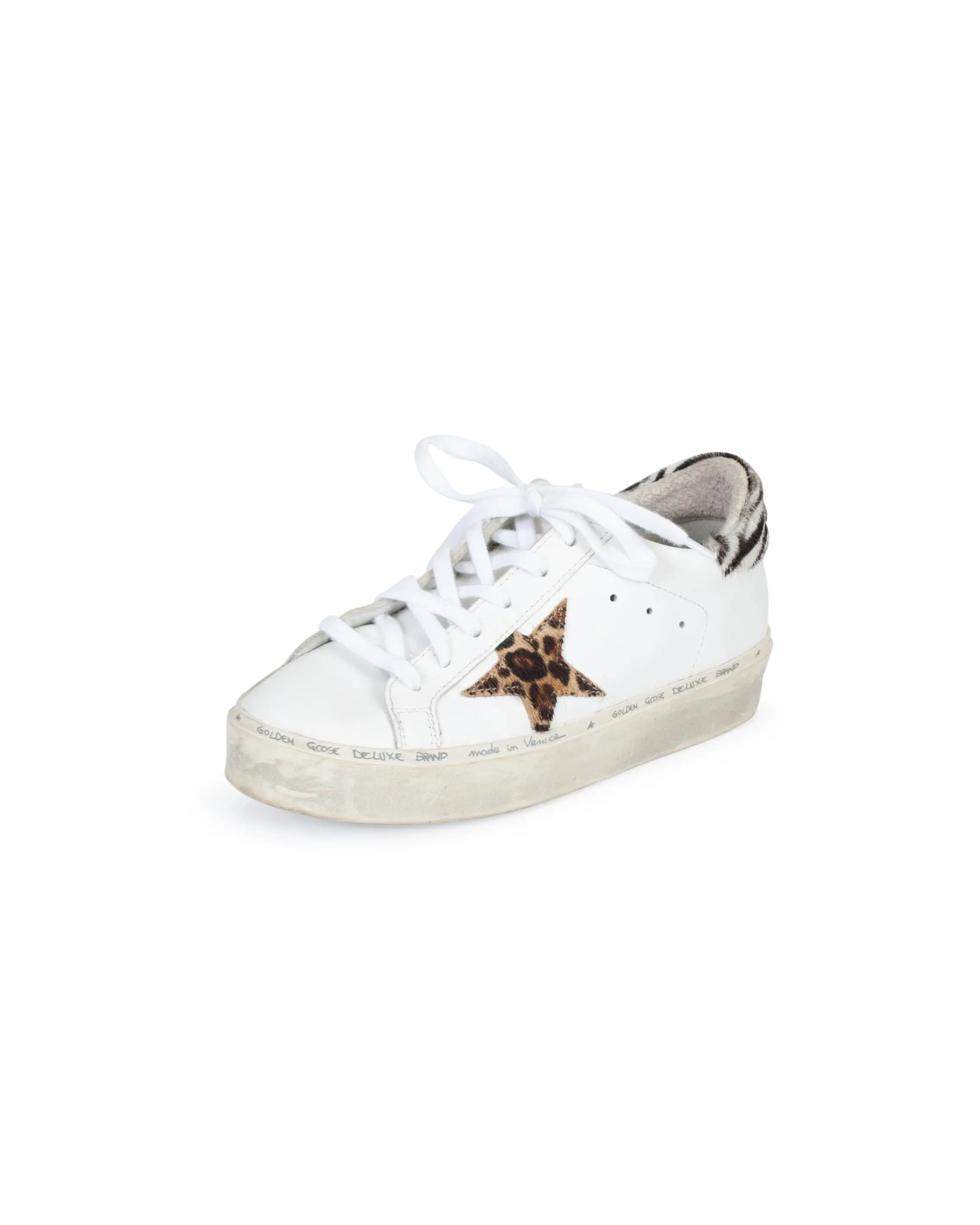 "Hi Star" Zebra Sneakers