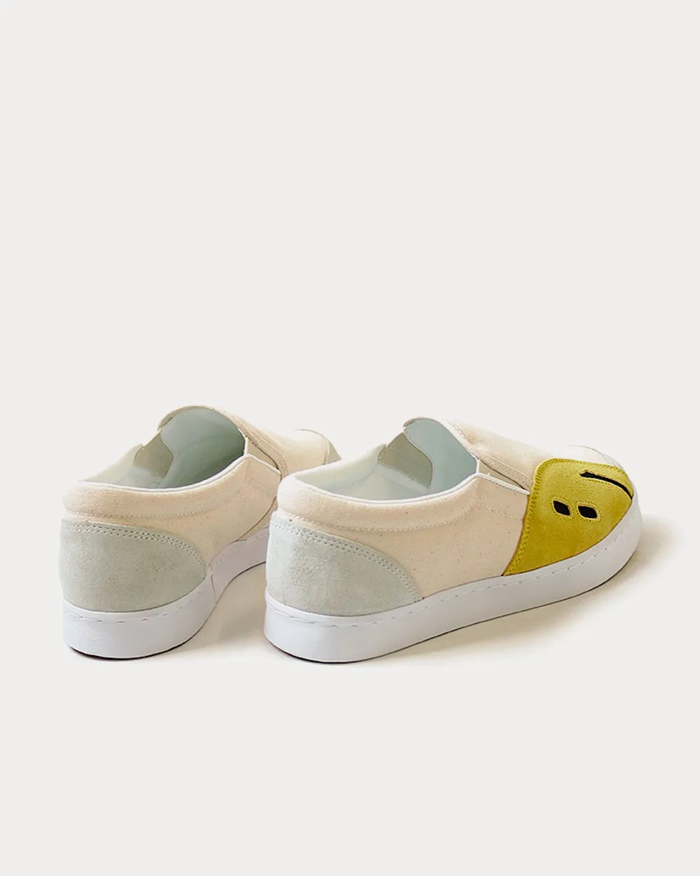 Rain Smile Natural Slip On Sneakers