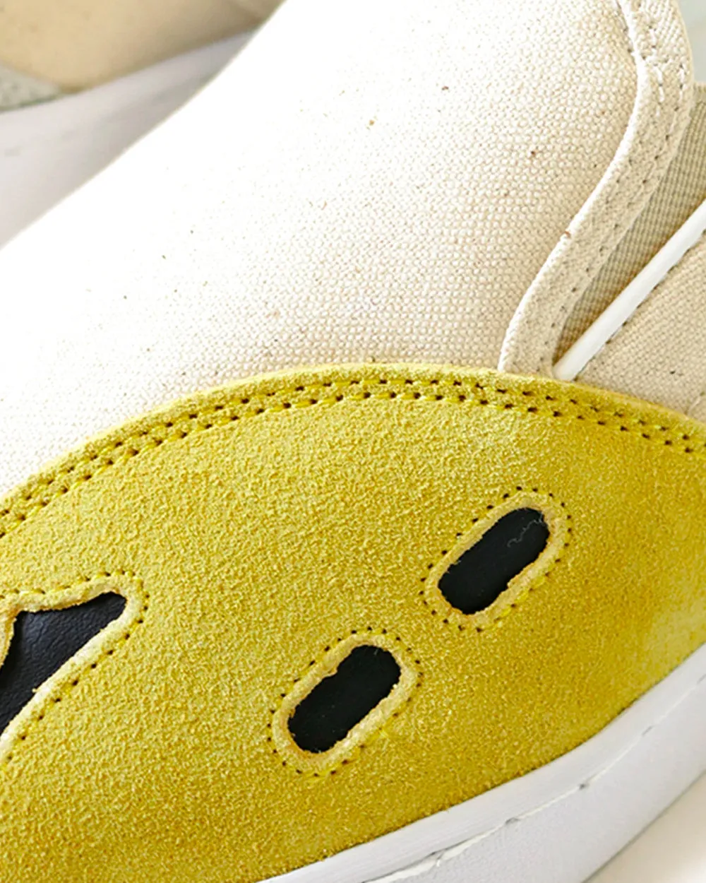 Rain Smile Natural Slip On Sneakers