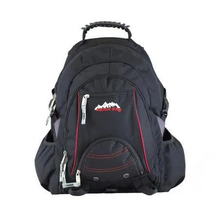 Ridge 53 - Bolton Backpack - Black and Red