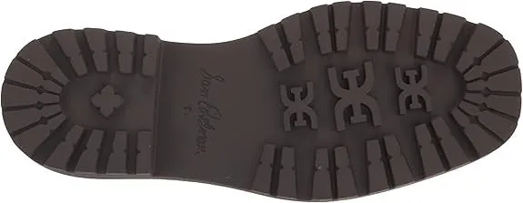 Sam Edelman Laurs Olive Taupe Slip On Round Toe Chunky Lug Sole Platform Loafers