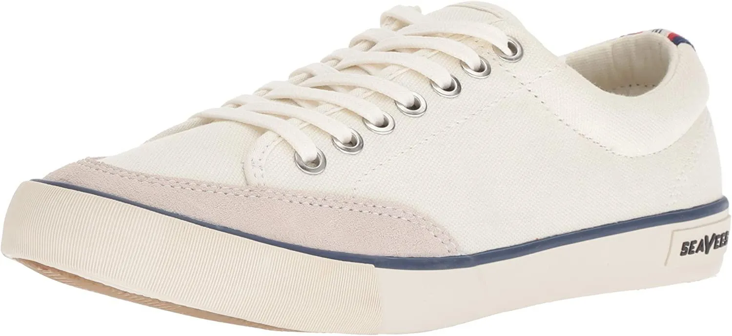 SeaVees Men's Westwood Natural Canvas Size 9 Tennis Shoes Casual Sneaker