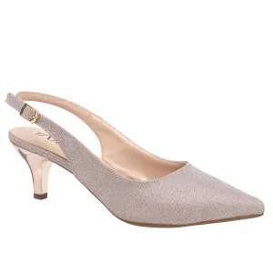 Shoe Max Spring/Summer-2025-S25-Sylvie Taxi-Leather Shoes-Rose Gold