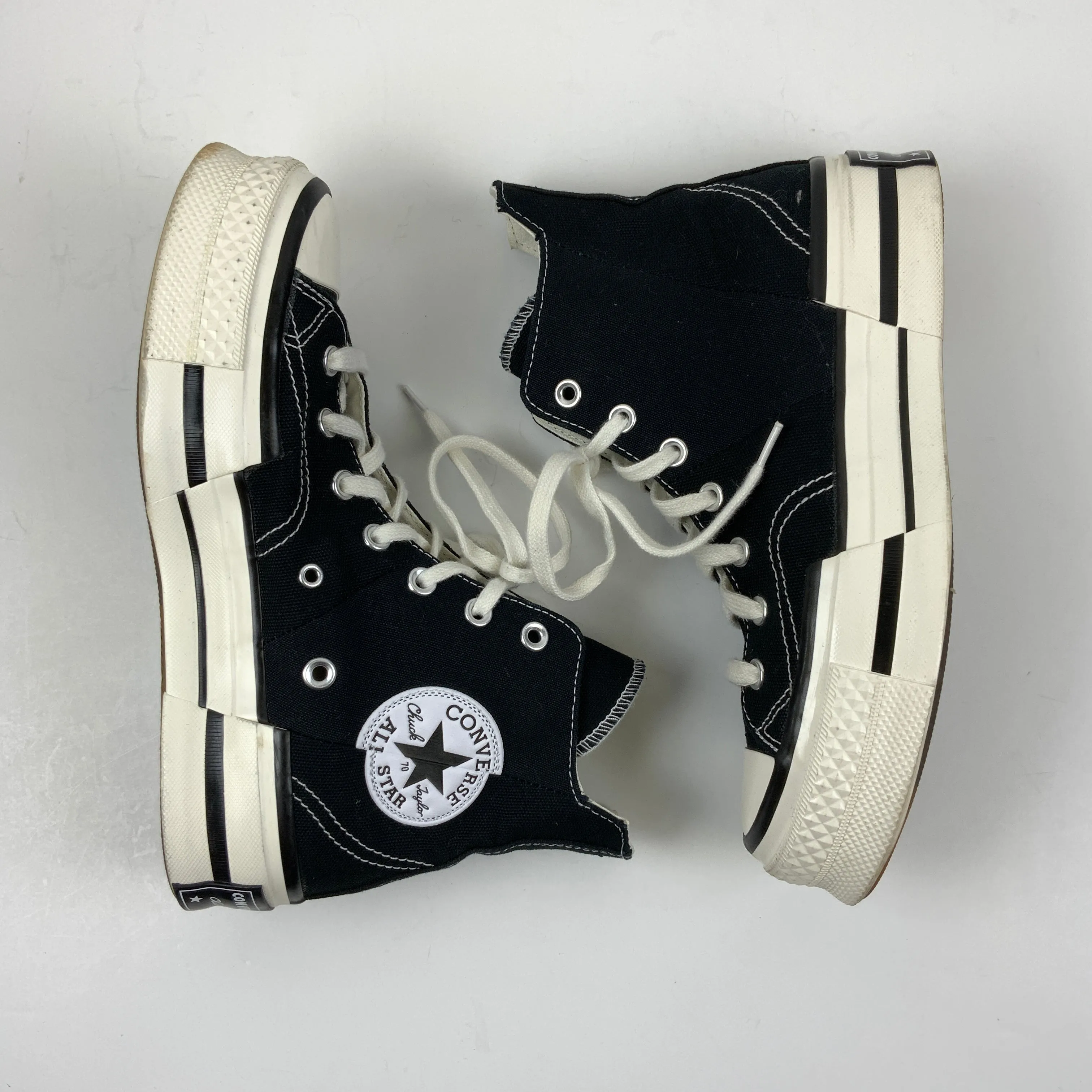 Shoes Sneakers Platform By Converse In Black & White, Size: 8.5