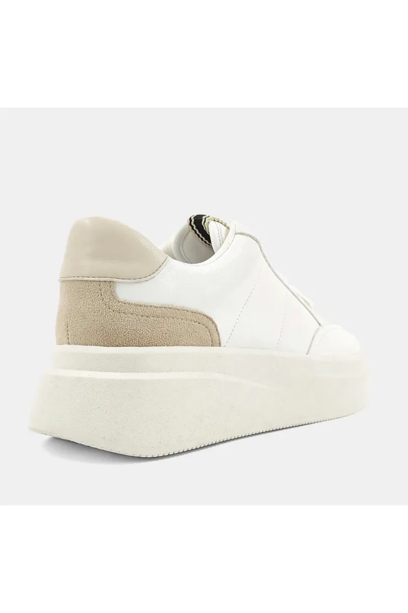 Shu Shop Skylar White Platform Sneaker