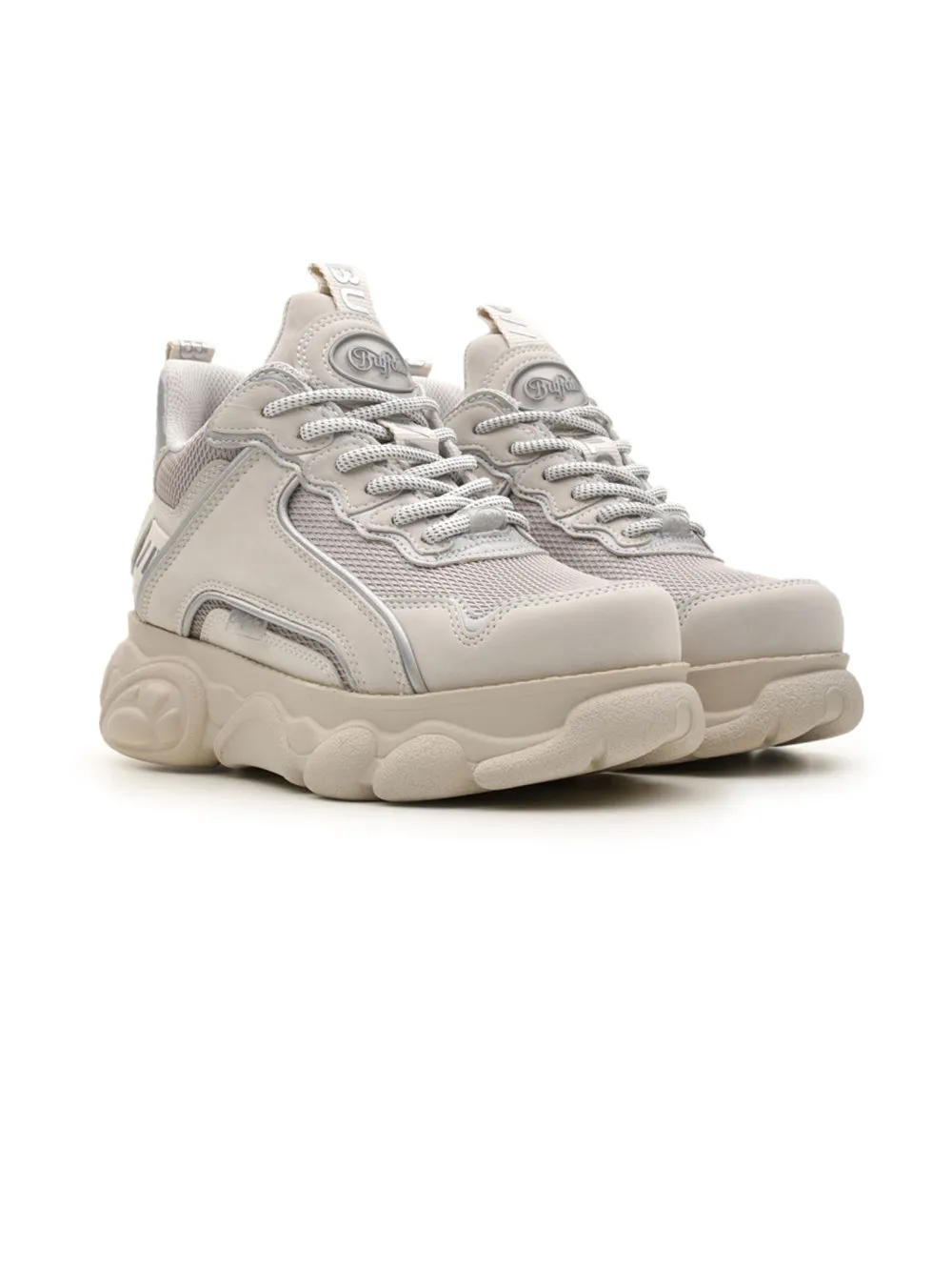Sneakers Platform BUFFALO Donna 1636099-AA CLD CHAI Grigio