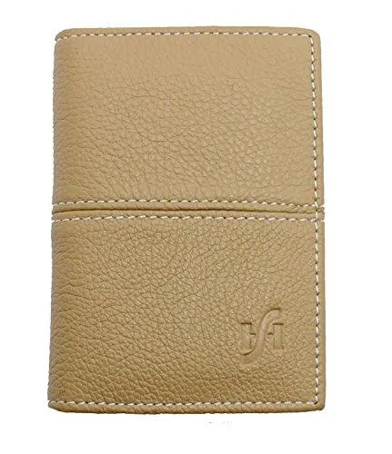 STARHIDE Mens Womens Minimalist Small Leather Credit Cardholder Business Card Wallet 5001