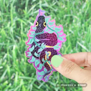 Starry Snake Holographic Vinyl Sticker