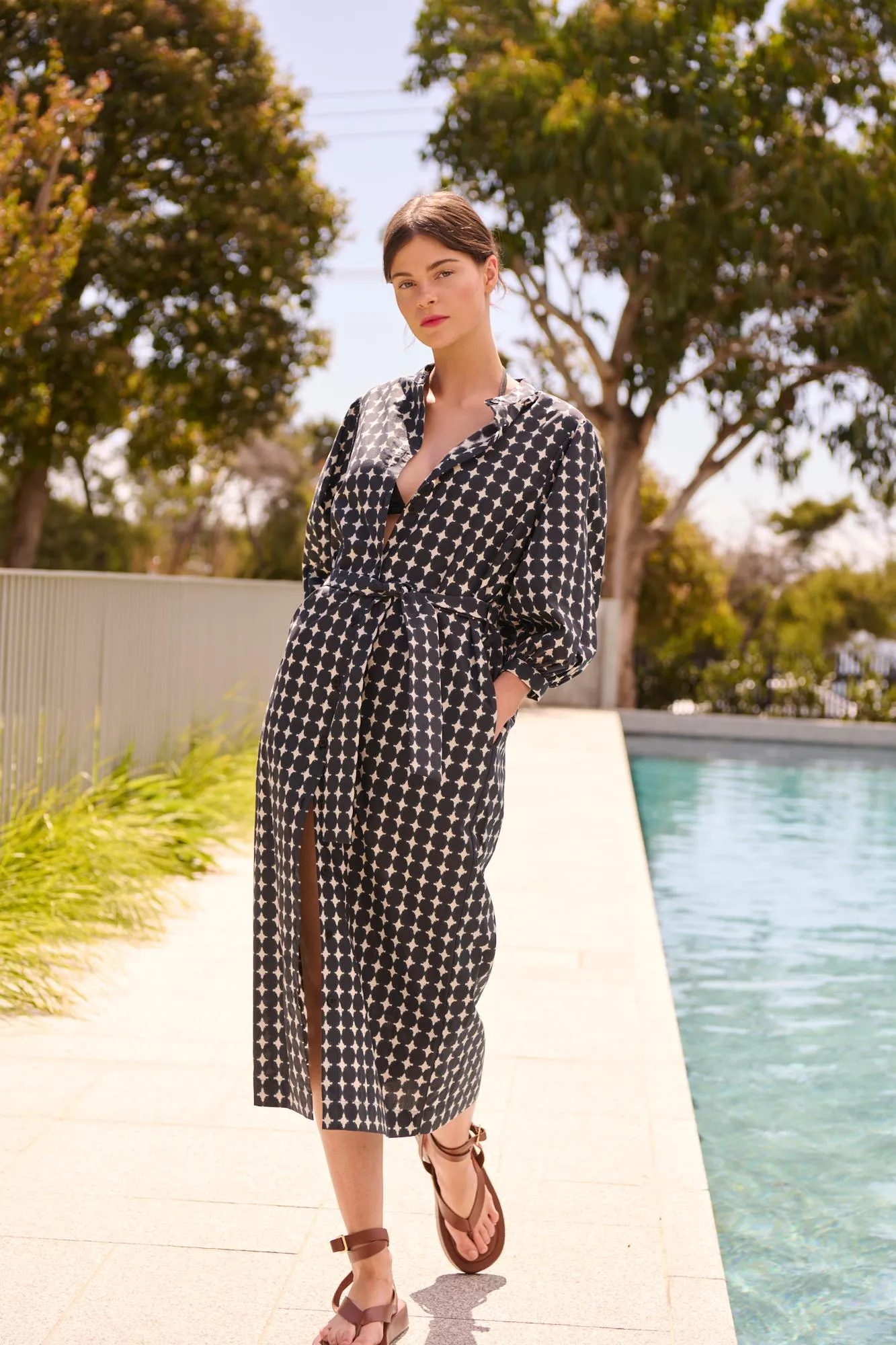 STELLA SHIRT DRESS STELLA BLACK