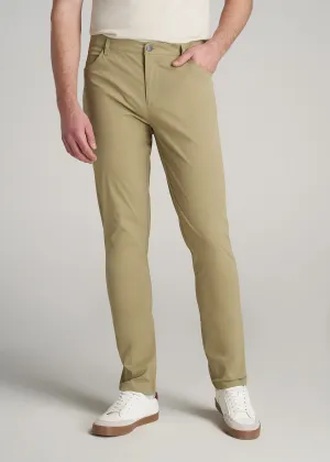 TAPERED-FIT Traveler Pants for Tall Men in Tan