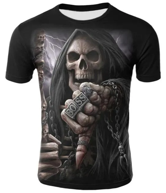 Tee-Shirt Skull Death Boss