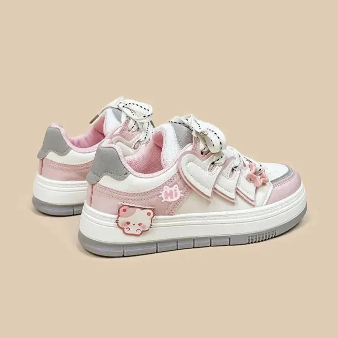 Ultra Friendly Kitty Casual Chunky Shoes - Unisex