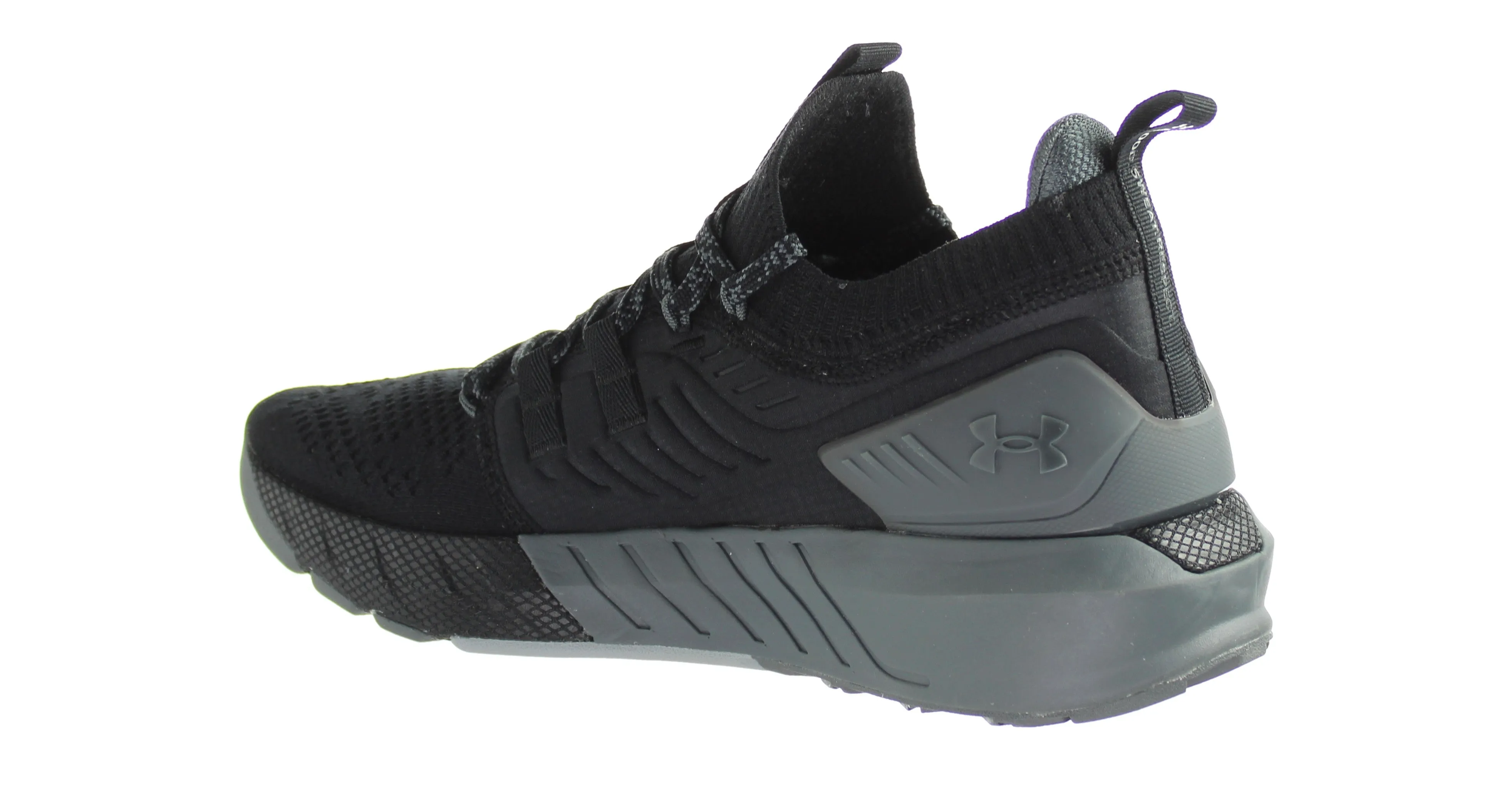 Under Armour Project Rock 3 Mens Black Running Shoes