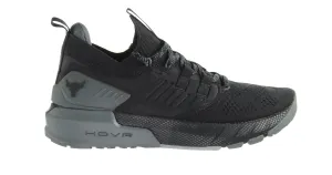 Under Armour Project Rock 3 Mens Black Running Shoes