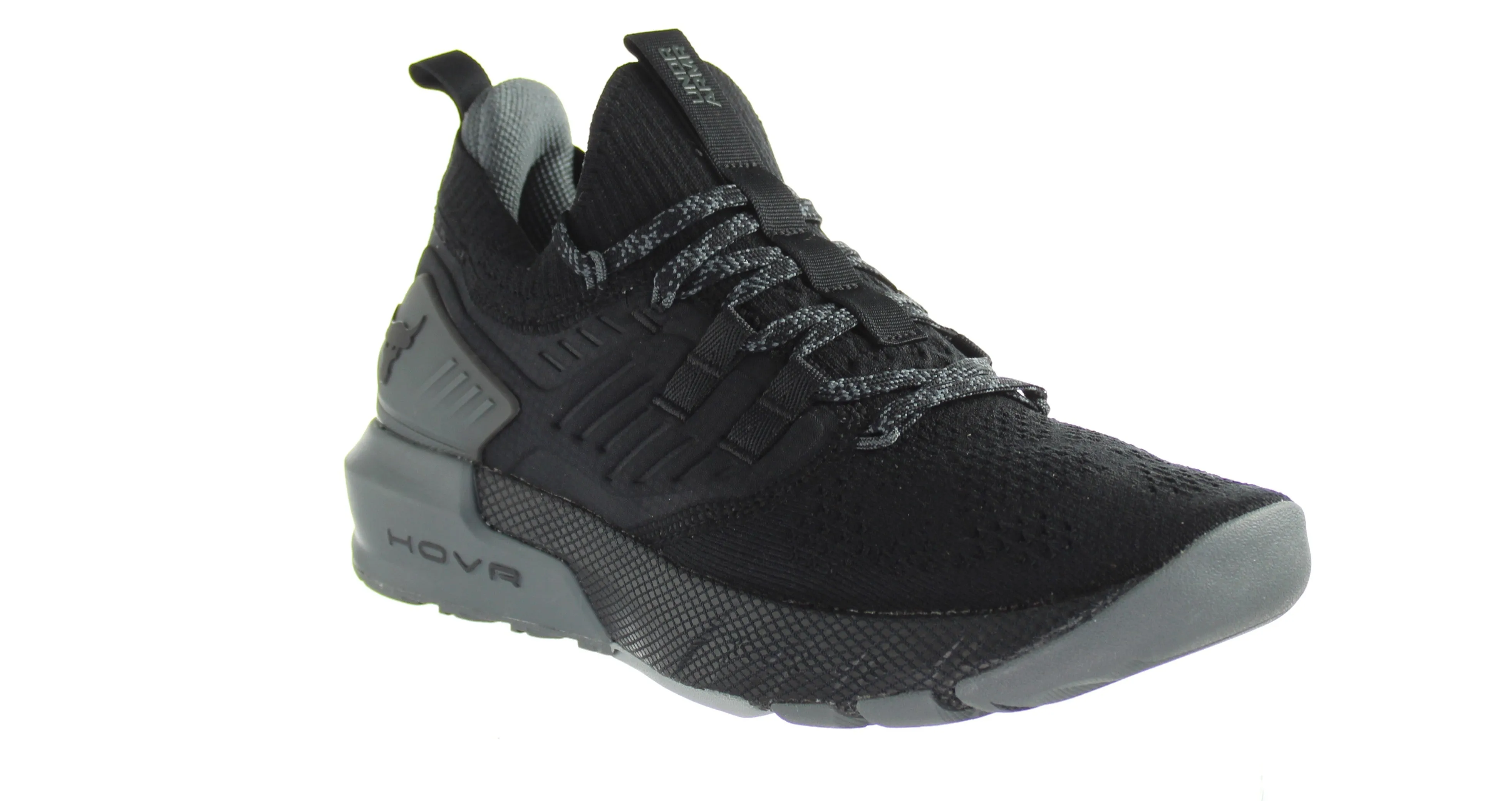 Under Armour Project Rock 3 Mens Black Running Shoes